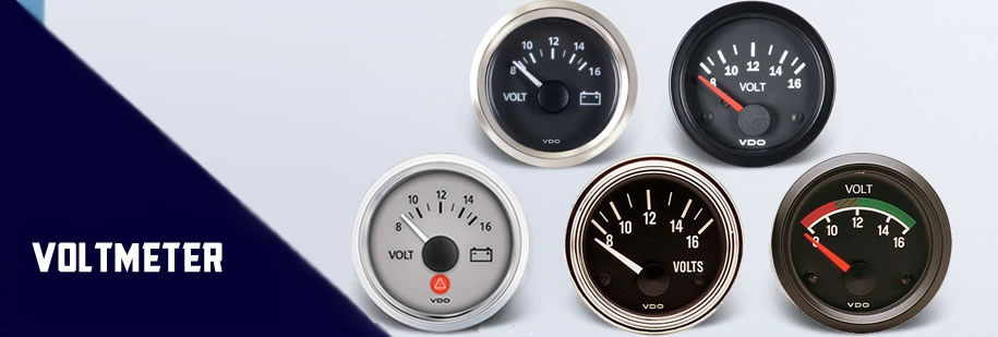 vdo Voltmeter gauge-banner